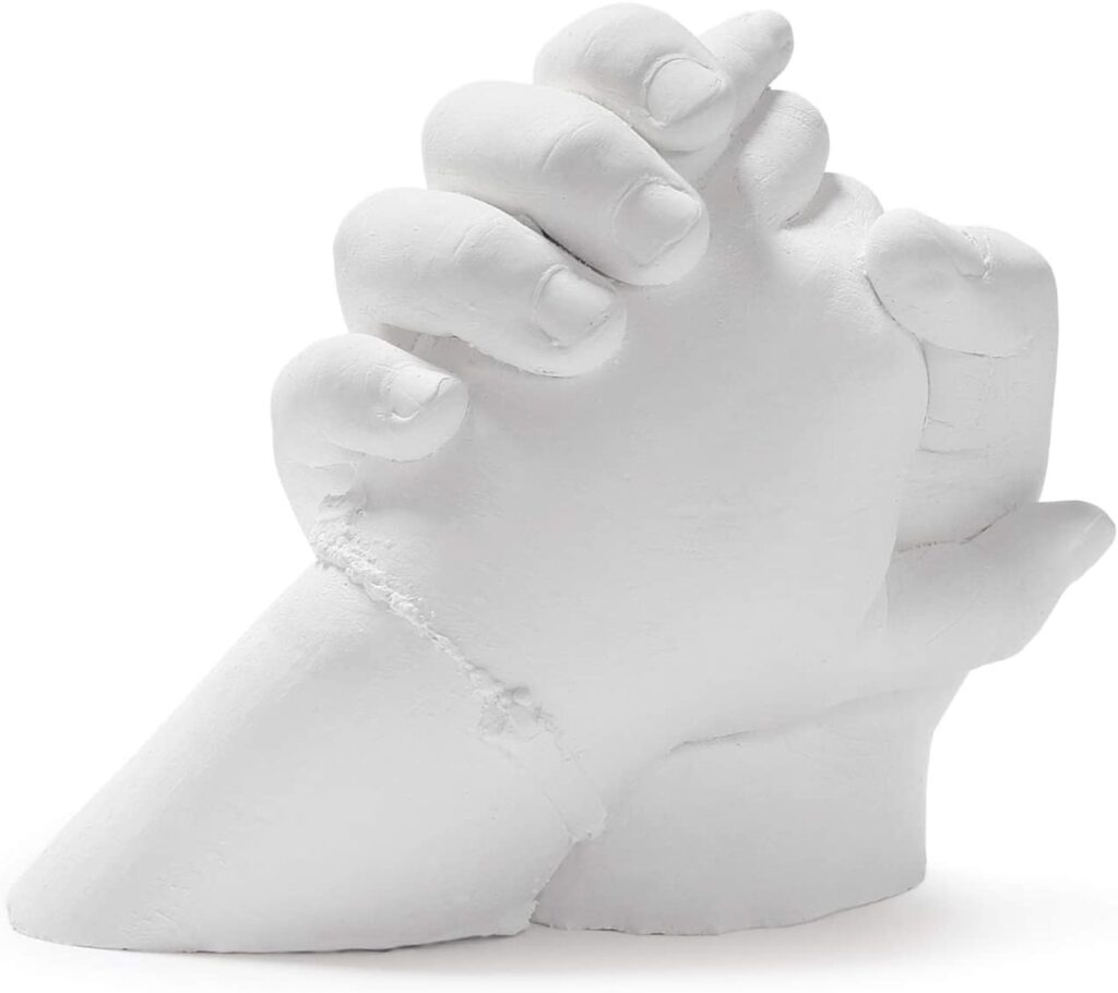 Kit per calco delle mani in gesso 3D - Regali per tutti